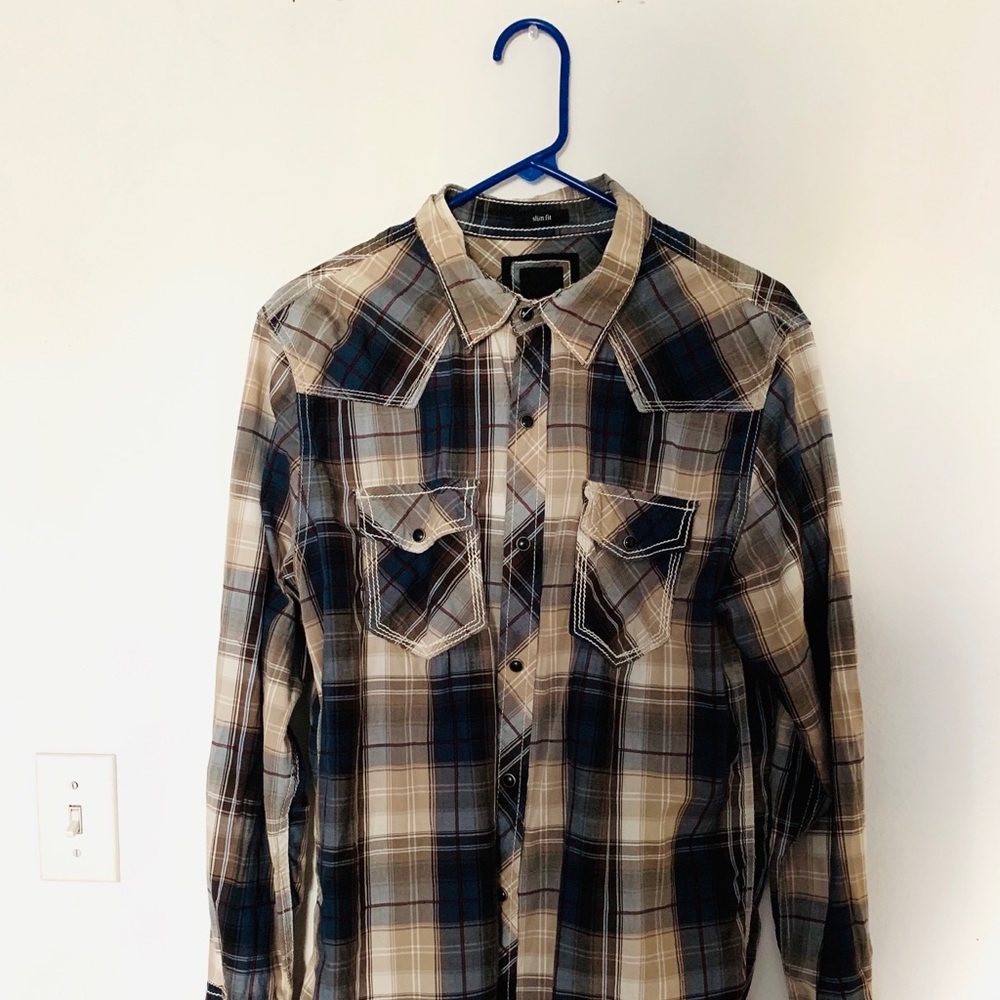 BKE Plaid Shirt